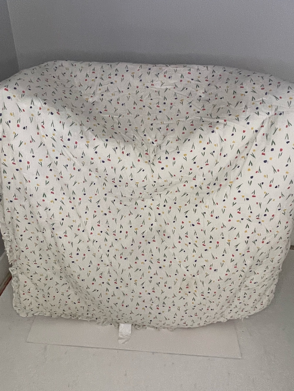 Cotton Printed Quilt with Multicolor Dots